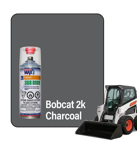 bobcat skid steer touch up paint|bobcat charcoal grey paint code.